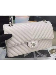 Imitation Chanel 2.55 Series Flap Bag Cannage Pattern Chevron Leather A1112 Grey HY1119lH78