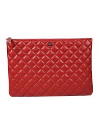 Imitation Chanel A69254 A69253 Clutch Bag Original Cannage Pattern Leather Red HY4257Oz49
