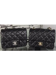 Imitation Chanel Classic Flap Bag Original Sheepskin Leather A5171 Black HY20781sJ18