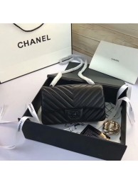 Imitation Chanel Classic Flap Bags Original Sheepskin Leather 1116 Black HY9033RC38
