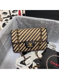 Imitation Chanel Flap Shoulder Bag Weave AS2418 black HY12987Dl40