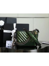 Imitation Chanel gabrielle hobo bag A93824 Green HY3625zn33
