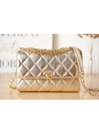 Imitation Chanel lambskin Shoulder Bag AS3241 gold HY1254Fo38