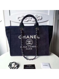 Imitation Chanel Medium Original Canvas Leather Tote Shopping Bag 66941E HY17918uq94