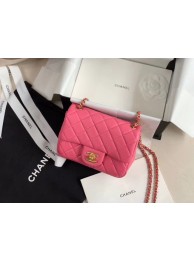 Imitation Chanel MINI Flap Bag Original Sheepskin Leather AS1786 rose HY6911sJ18