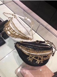Imitation Chanel Original Leather Pearl Belt Bag C2039 HY25161sJ18