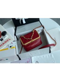 Imitation Chanel Original mini Magnet buckle bag AS1886 red HY26918RC38