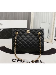 Imitation Chanel Original Original Leather Shopping Bag A05360 Black HY19320zn33