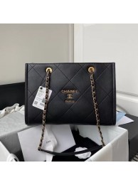 Imitation Chanel Shopping Bag Original leather AS2752 black HY23519Fo38