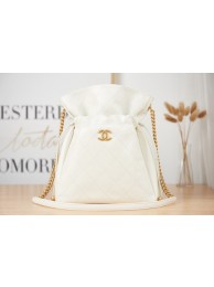 Imitation Chanel SMALL Lambskin Shoulder Bag AS2986 white HY15671sJ18