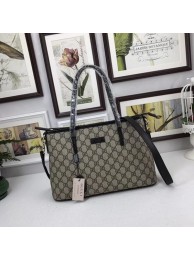 Imitation Cheap Gucci GG Supreme Canvas Tote Bag 353440 Brown HY7318fV17