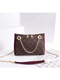 Imitation Cheap Louis Vuitton Monogram Canvas SURENE BB M43776 fuchsia HY21918fV17