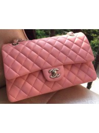 Imitation Fashion Chanel 2.55 Series Flap Bag Pink Original Leather A01112 Silver HY12714kd19