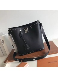 Imitation Fashion Louis Vuitton original LOCKME BUCKET M43878 black HY22569kd19