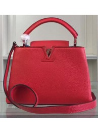 Imitation Fashion Louis Vuitton Original Taurillon Leather CAPUCINES BB Bag M90294 Red HY7239kd19
