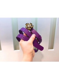 Imitation Gucci 20MM Leather Belt 414518 Purple HY18885SU34