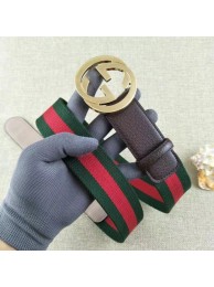 Imitation Gucci 40mm Leather Belt GG57560 Brown HY11588RC38