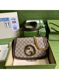 Imitation Gucci Blondie shoulder bag 699268 Brown HY26255zn33