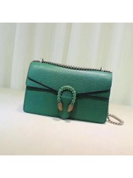 Imitation Gucci Dionysus Blooms Leather Shoulder Bag 400249 Green HY21168Ug88