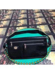 Imitation Gucci GG Original Leather Messenger Bag 575837 black HY2714Fo38