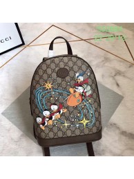 Imitation Gucci GG Supreme canvas backpack 552884 brown HY17719ye39