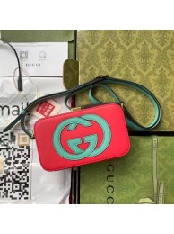 Imitation Gucci Interlocking G mini bag 658230 red HY340zn33