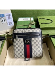 Imitation Gucci Ophidia GG small messenger bag 547926 blue HY20416sJ18