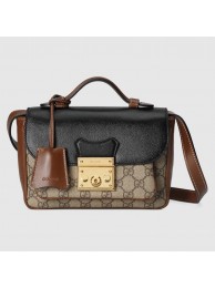 Imitation Gucci Padlock mini bag 658487 black HY15168AI36