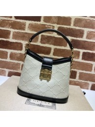 Imitation Gucci Small GG shoulder bag 675788 white HY3193RC38
