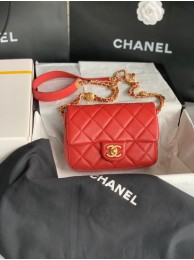 Imitation High Quality Chanel SMALL FLAP BAG AS3369 Burgundy HY5643Bo39