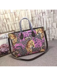 Imitation High Quality Gucci GG Canvas Tote Bags 453705 Tiger Prints HY15498Bo39