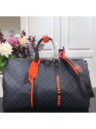 Imitation High Quality Louis Vuitton Original KEEPALL BANDOULIERE 45 Travel bag N40166 HY19878Bo39