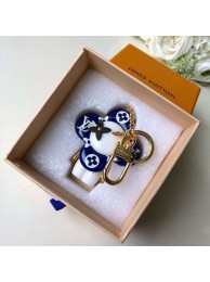 Imitation High Quality Louis vuitton VIVIENNE BAG CHARM AND KEY HOLDER M63078 blue HY4803HH94