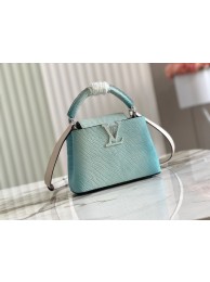 Imitation Louis Vuitton CAPUCINES MINI M59268 sky blue HY4732SU58