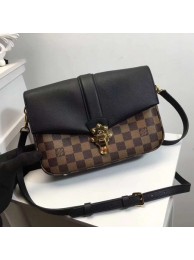 Imitation Louis Vuitton Damier Ebene Canvas WIGHT N44243 Black HY9358Xr29