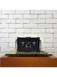 Imitation Louis Vuitton EPI Leather Petite Maiie Travel Box Bag 40273 Black HY24658AI36