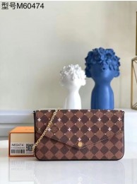 Imitation Louis Vuitton FELICIE POCHETTE M60474 pink HY13610EY79