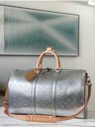 Imitation Louis Vuitton KEEPALL BANDOULIERE 50 M45886 Silver HY3340Nj42