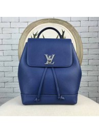 Imitation Louis Vuitton LOCKME BACKPACK 41817 Blue HY17861sJ18