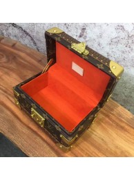 Imitation Louis Vuitton Mini Monogram Canvas Treasure Box 40665 Light Red HY13131VO34