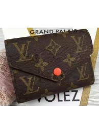 Imitation Louis Vuitton Monogram Canvas Victorine Wallet M62360 Orange HY14576sJ18