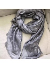 Imitation Louis Vuitton MONOGRAM DENIM Scarf M33695 Grey HY2210Za30