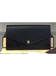 Imitation Louis Vuitton Monogram Empreinte Josephine Wallet M61003 Black HY13352Dl40