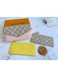 Imitation Louis Vuitton Monogram Empreinte Multi Pochette Felicie M81359 Pink HY4120EY79