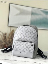 Imitation Louis Vuitton Monogram Shadow calf leather BACKPACK M46105 gray HY23937Dl40