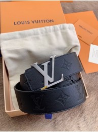 Imitation Louis Vuitton OPTIC 35MM REVERSIBLE BELT M0227T BLACK HY24979Fo38