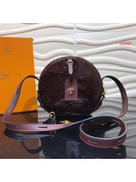 Imitation Louis vuitton original Monogam vernis BOITE CHAPEAU SOUPLE M53999 purplish HY6225Za30
