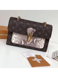 Imitation Louis vuitton original monogram canvas VICTOIRE M43731 pink HY23358Ug88
