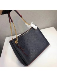 Imitation Louis Vuitton Original Monogram Empreinte SURENE MM M43758 Marine Rouge HY12080QN34