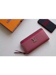 Imitation Louis Vuitton original ZIPPY LOCKME M62622 Rose HY18478Tm92